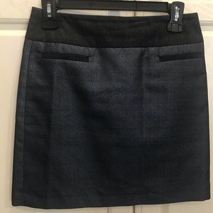 Ann Taylor LOFT PRETTY blue pencil skirt LIKE NEW